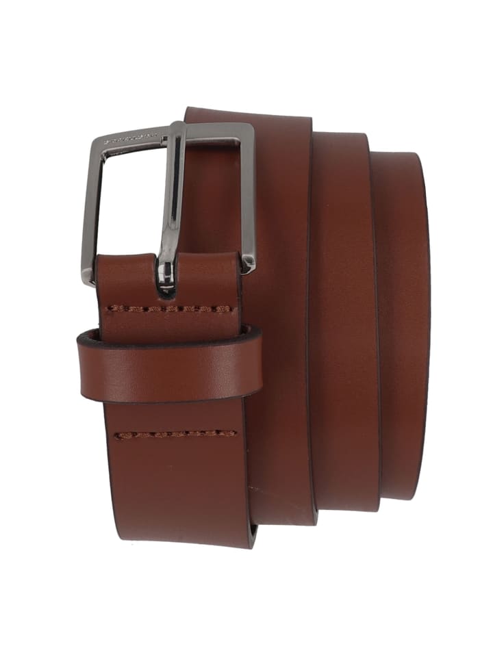 Strellson Gürtel Leder in cognac günstig kaufen 110 cm