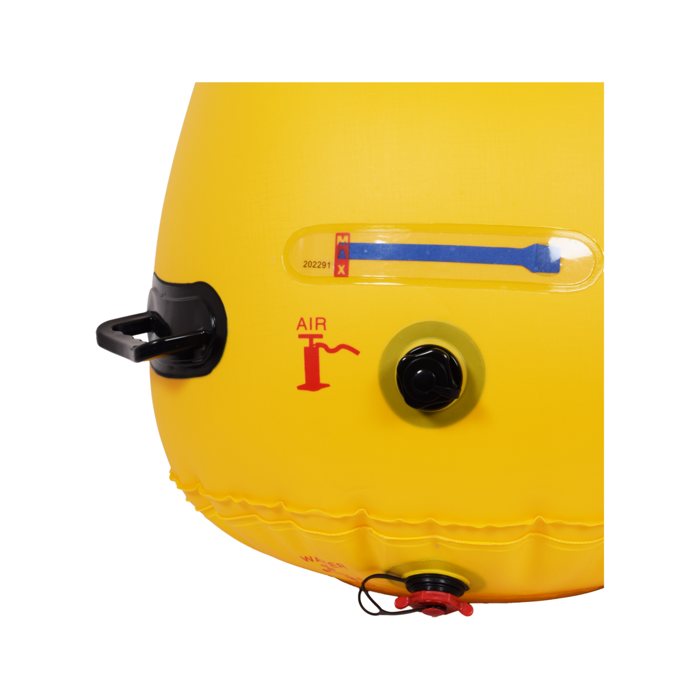 Cawila LIGA Airdummies | 5er Set | 1,85 | Gelb | Inkl. Tasche und Pumpe