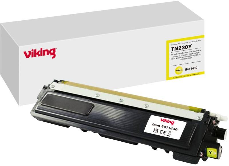 Viking TN-230Y Kompatibel Brother Tonerkartusche Gelb