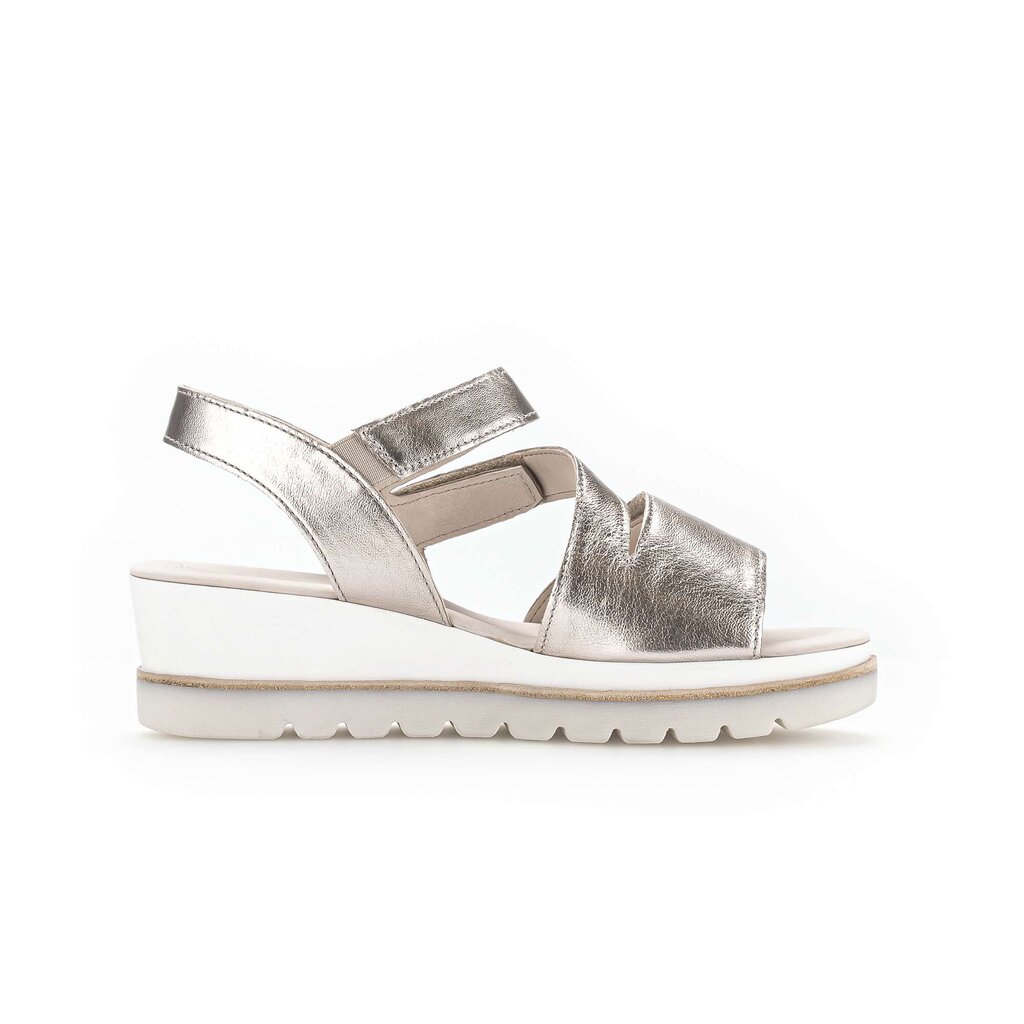 Gabor fashion Keilsandalette beige
