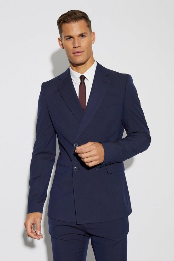 Tall Skinny doppelreihige Anzugjacke