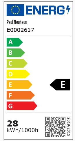Paul Neuhaus LED Wandleuchte MAP, 1x LED-Board/25,00 Watt. Rechteckig, Farbe: Rost