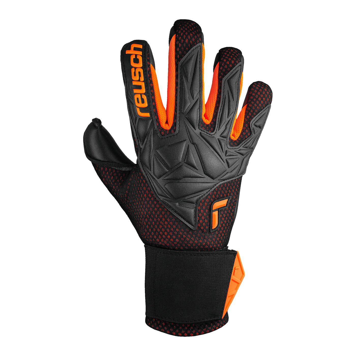 Reusch Attrakt Infinity Airvent TW-Handschuhe Schwarz Orange F7784