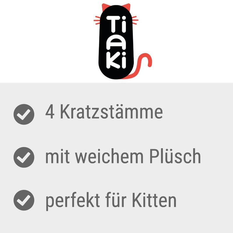 TIAKI Kratzbaum Maly zu TOP-Preisen