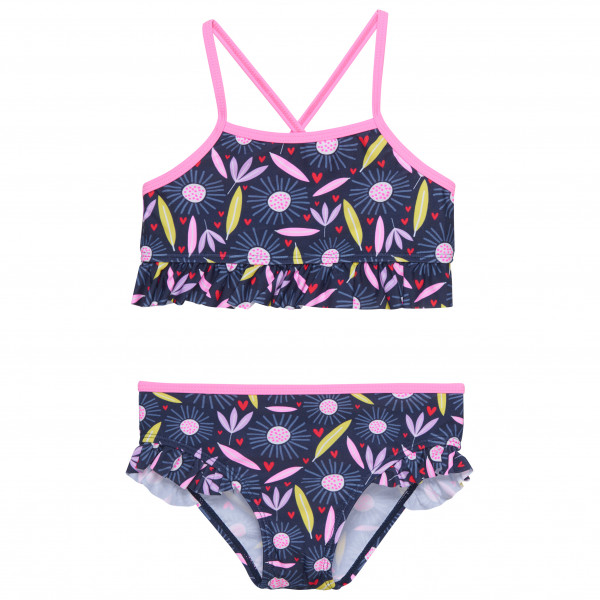 Color Kids - Kid's Bikini with Frills AOP - Bikini