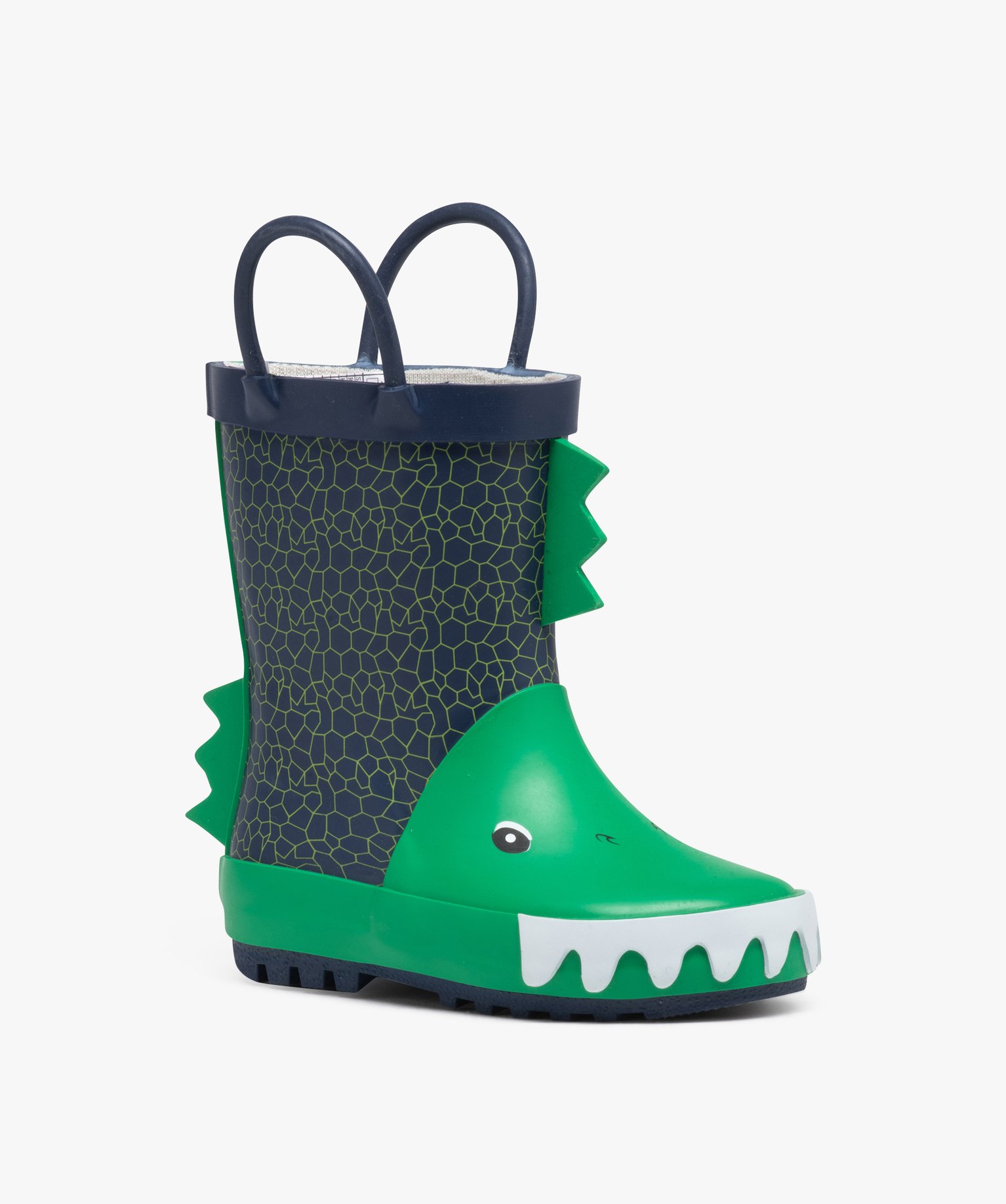 Bottes de pluie bébé Garçon en caoutchouc avec motifs et ... bleu | GEMO