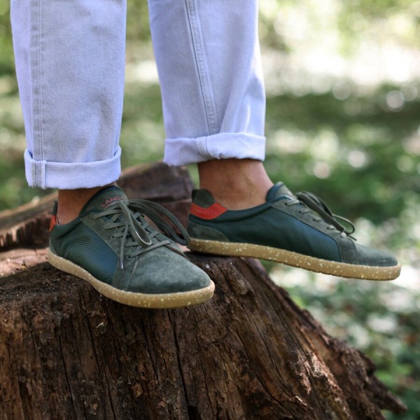 LANG.S ~ Onyx LowCut Leder ~ Green