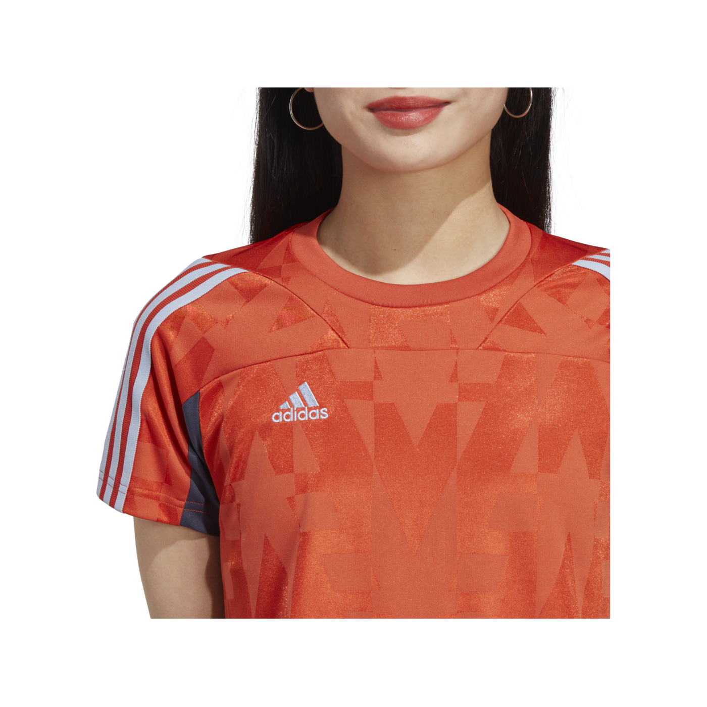 adidas Tiro Trikot Rot Damen Blau