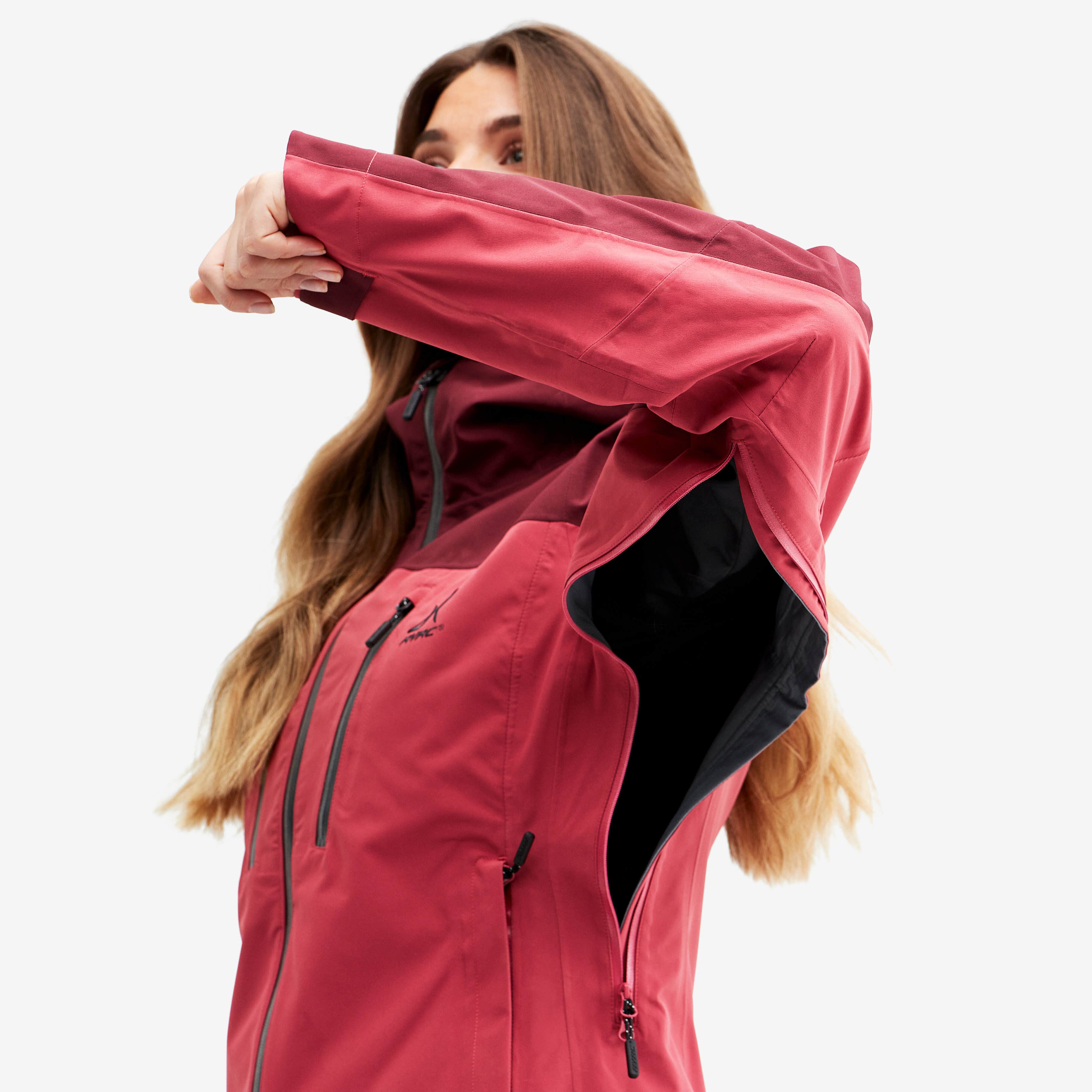 Silence Proshell Jacket Femme Earth Red