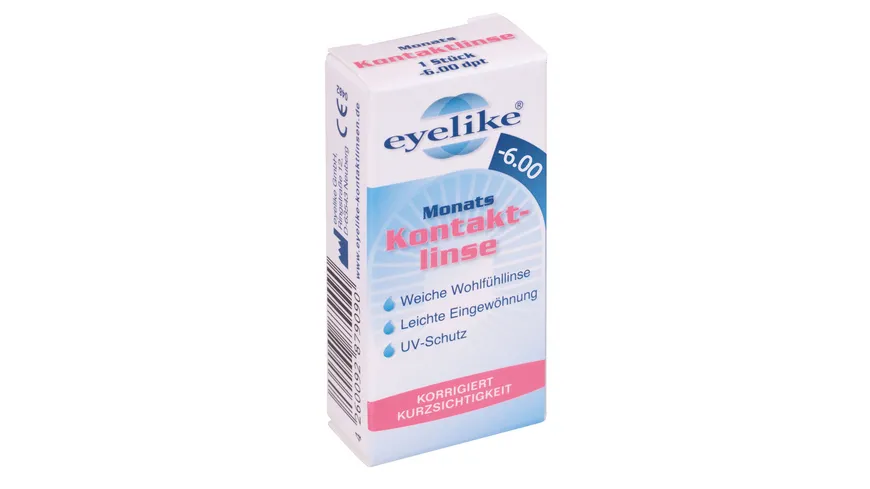 eyelike Monatskontaktlinse -6,00
