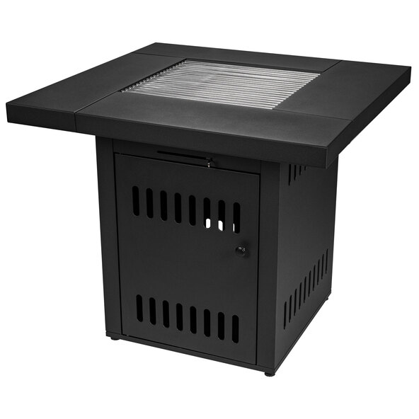 Ambiente-Feuertisch Cube (Kohle)