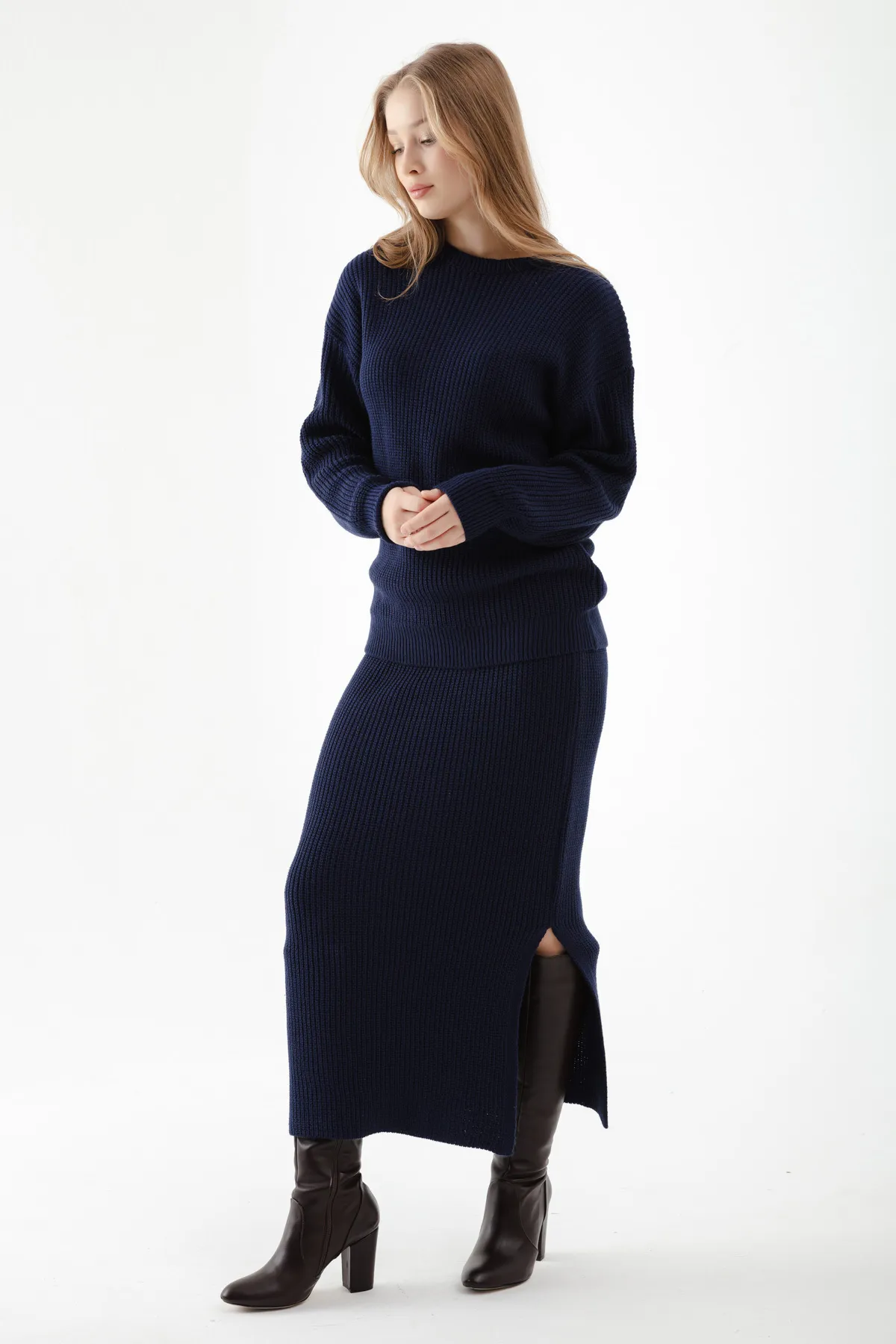 Lafaba  Zweiteiler - Dunkelblau - Regular Fit