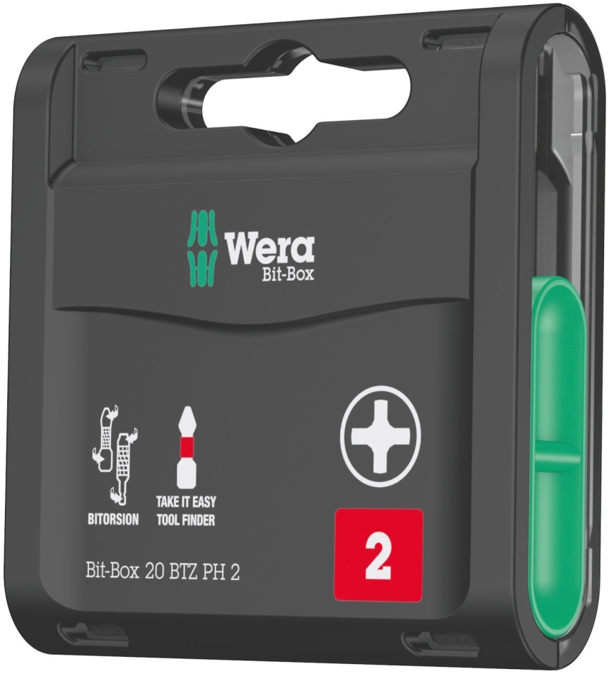 Wera 05057751001 Kutija s nastavcima 20 Kutija s nastavcima 20 BTZ PH