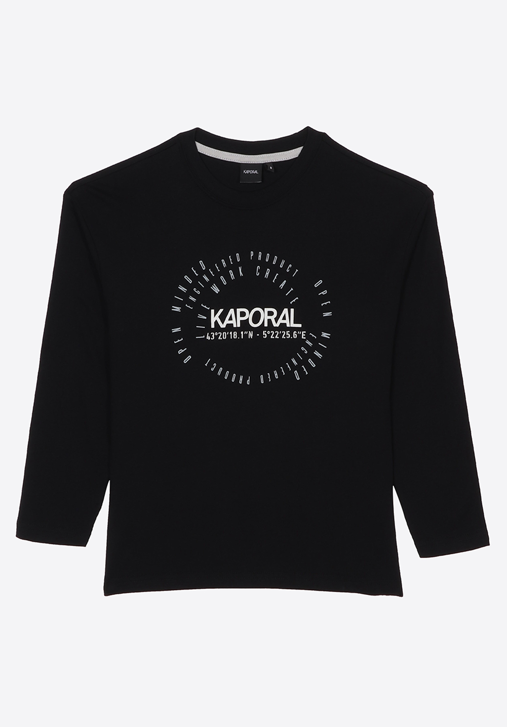 ENVY   T-shirt noir garçon 100% coton