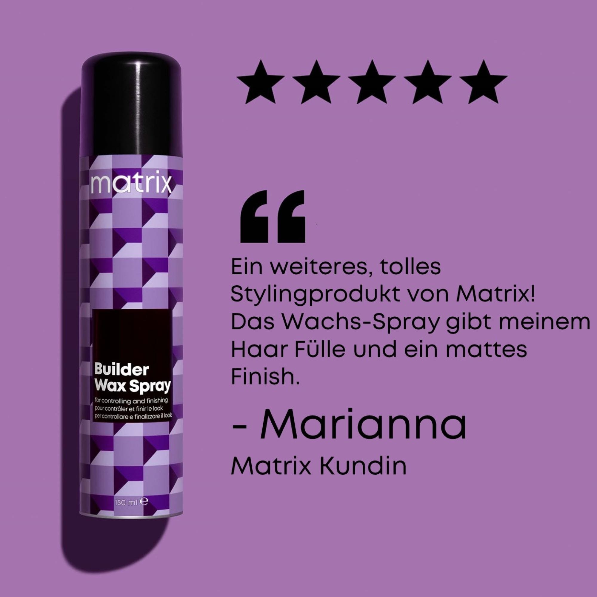 Matrix Styling Builder Wax Spray 250 ml