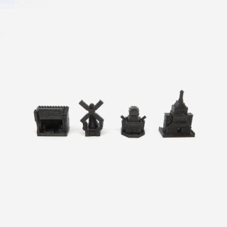 5 Faction Building Token Set for Scythe - 60 pieces