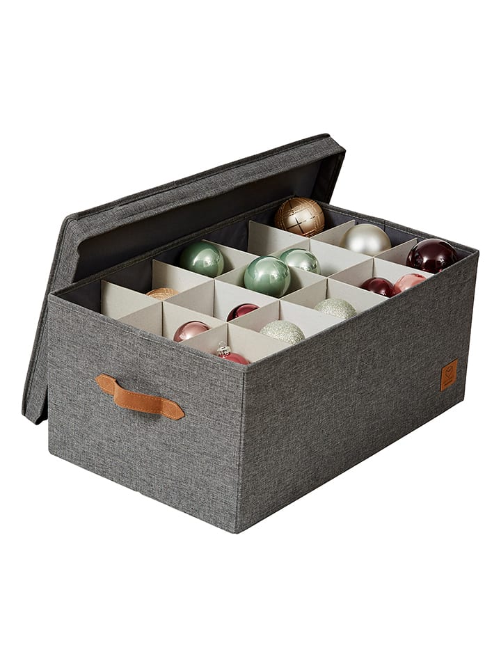 STORE IT Weihnachtskugelbox in Grau - (B)58 x (H)25 x (T)36 cm günstig kaufen onesize