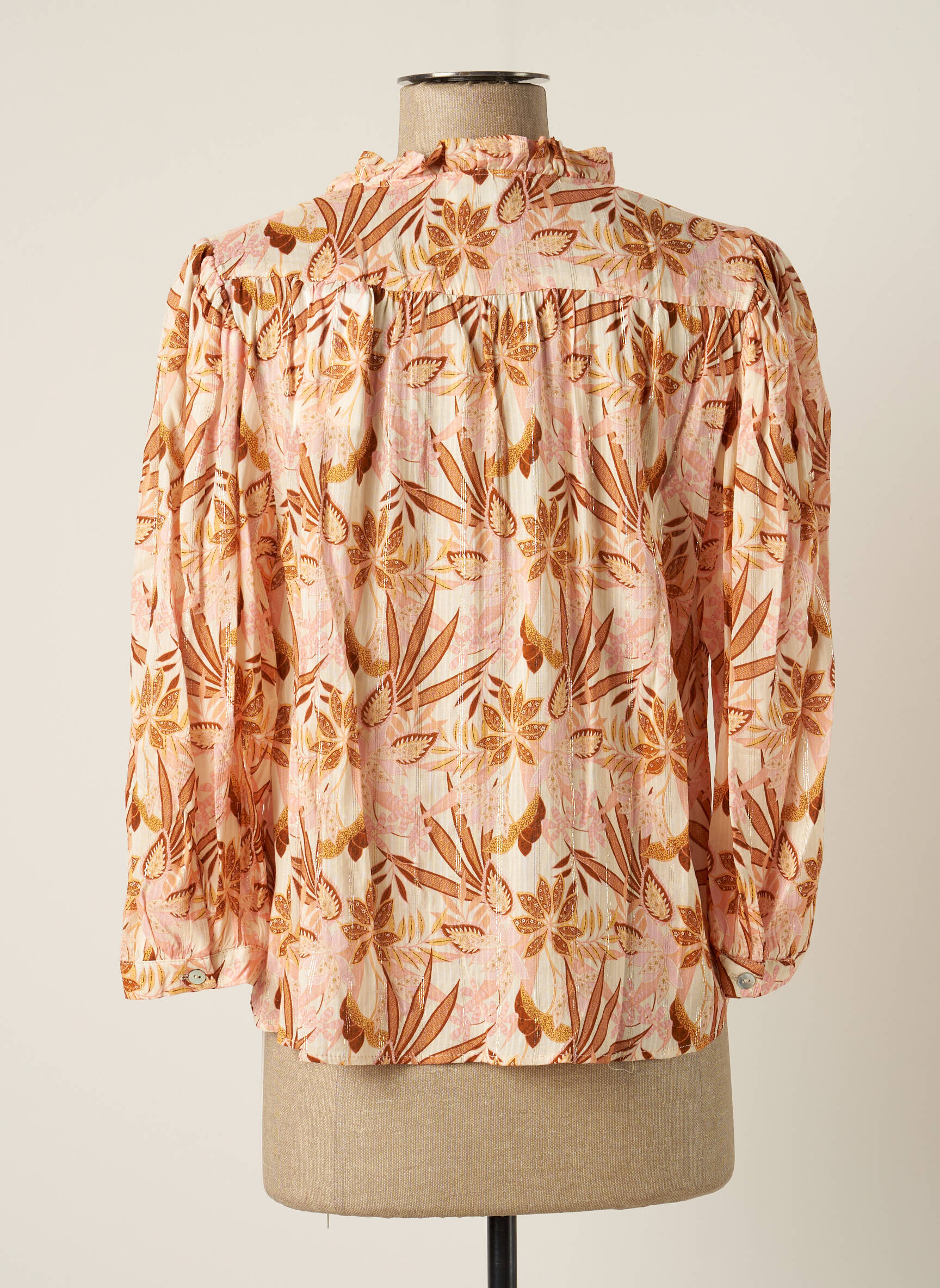 C Est Beau La Vie Chemisiers Femme couleur beige