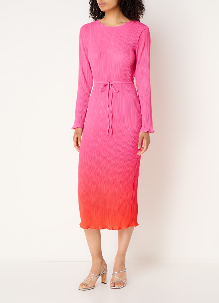 Rochie midi plisată Never Full Dressed