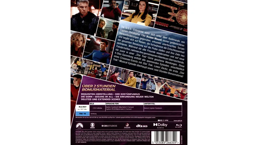 Star Trek: Strange New Worlds - Staffel 2  [4 BRs]
