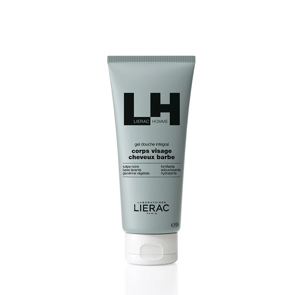 Lierac Homme Gel Douche Intégral Corps Visage - kopel in tuš, nega brade, nega las