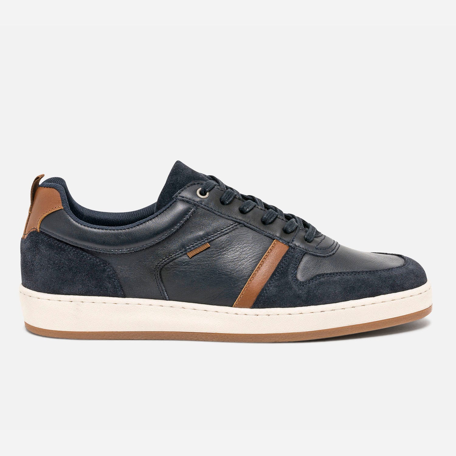 Derby marron en cuir