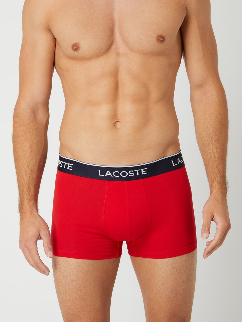 Trunks mit Label-Details im 3er-Pack in marineblau