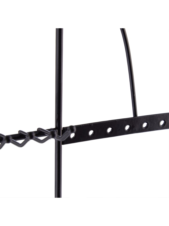 relaxdays Schmuckhalter in Schwarz - (B)25,5x (H)44,5 x (T)4,5 cm günstig kaufen onesize