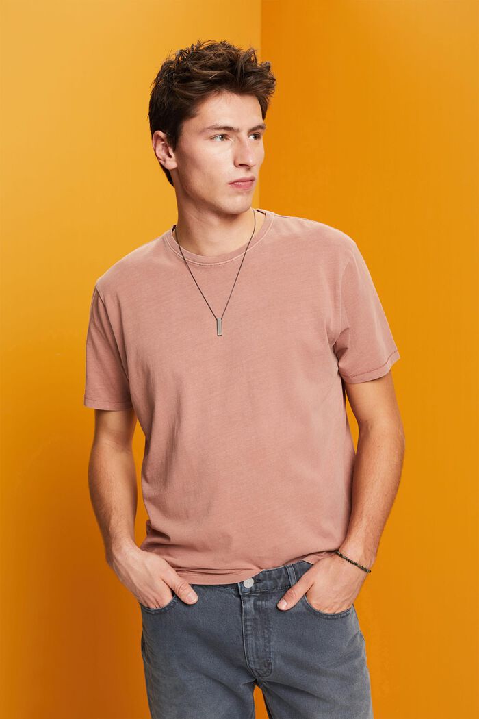 T-Shirt im Washed-Look, 100 % Baumwolle