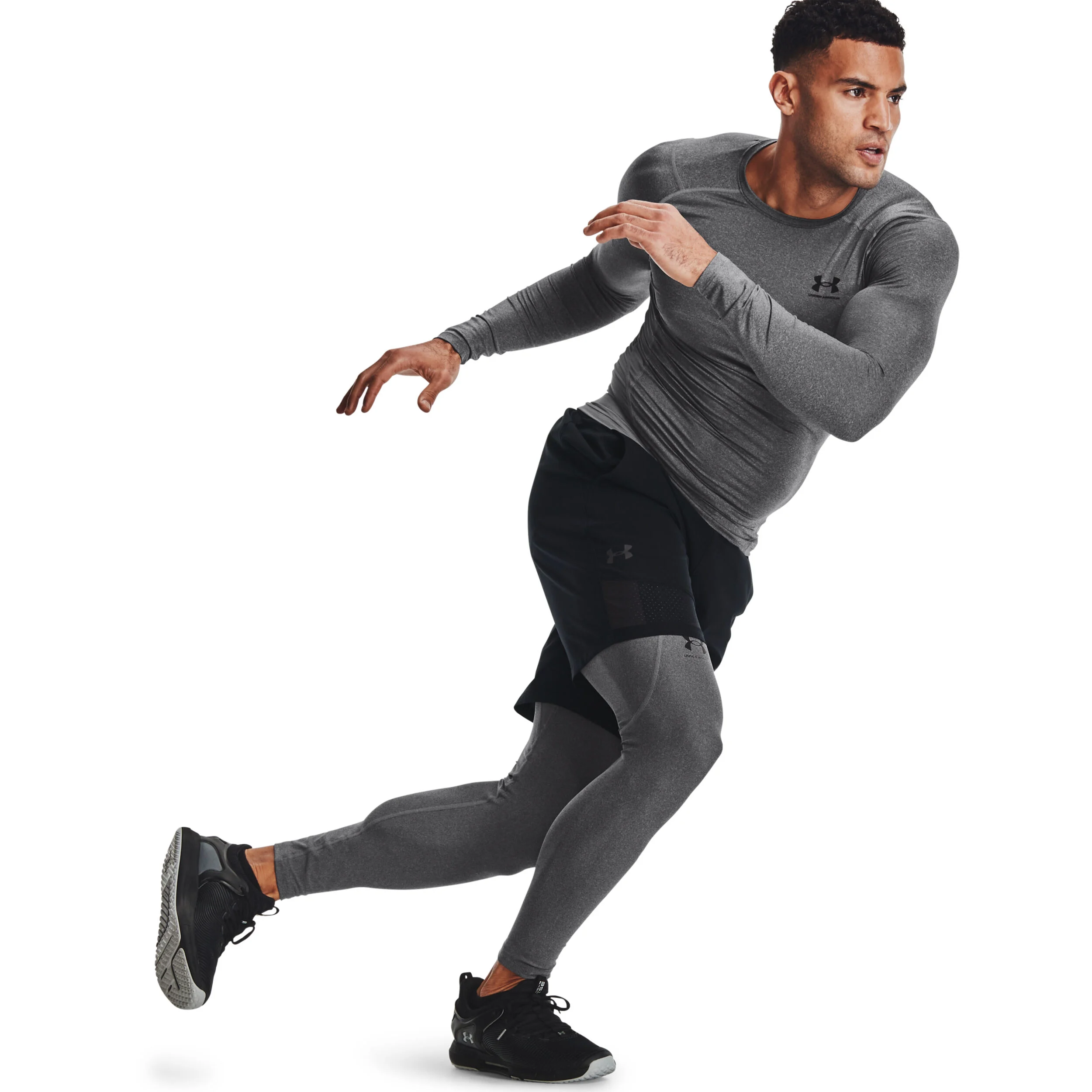 Heatgear Tight Herren - Grau