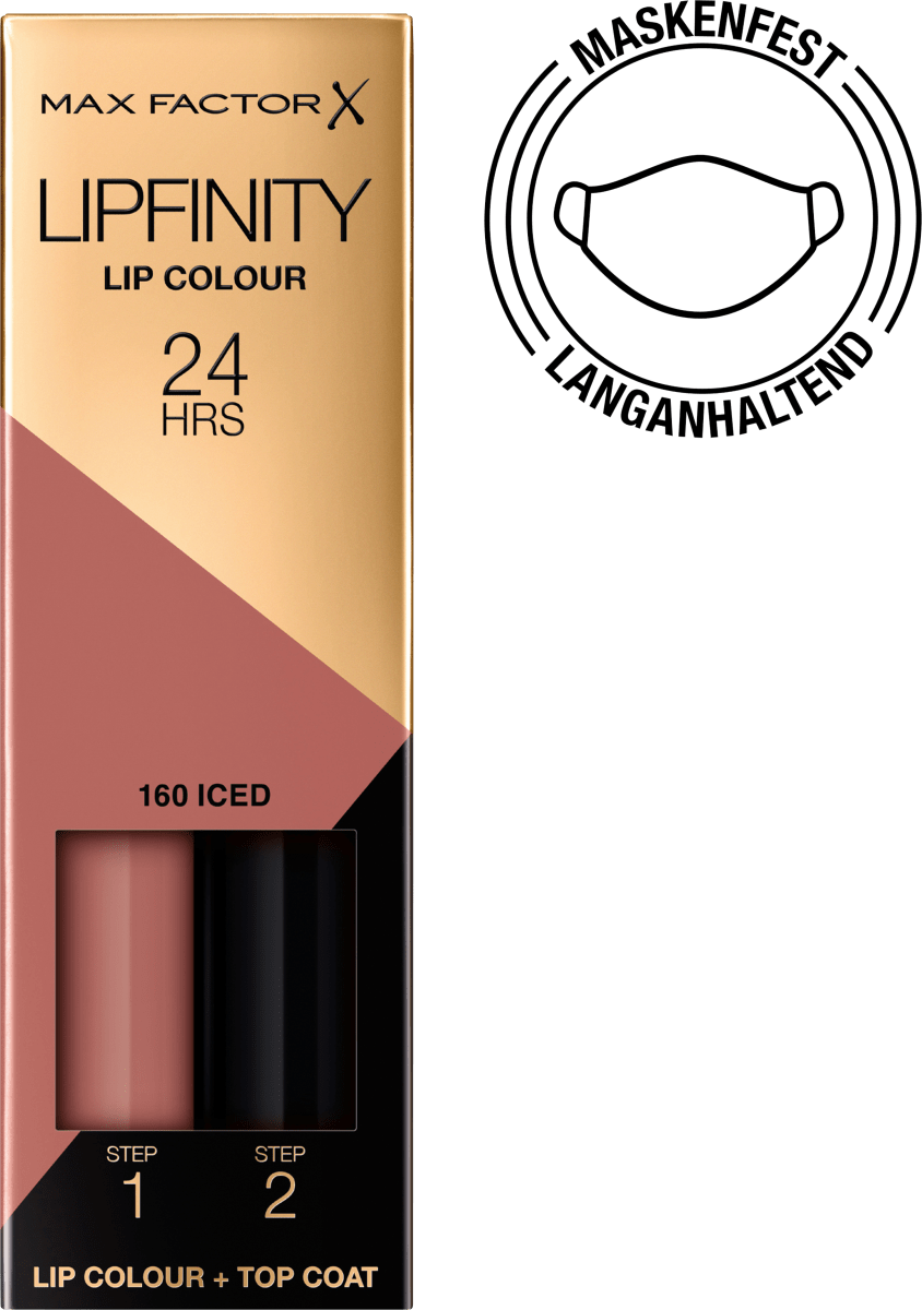 Lippenstift Lipfinity 160 Iced, 1 St