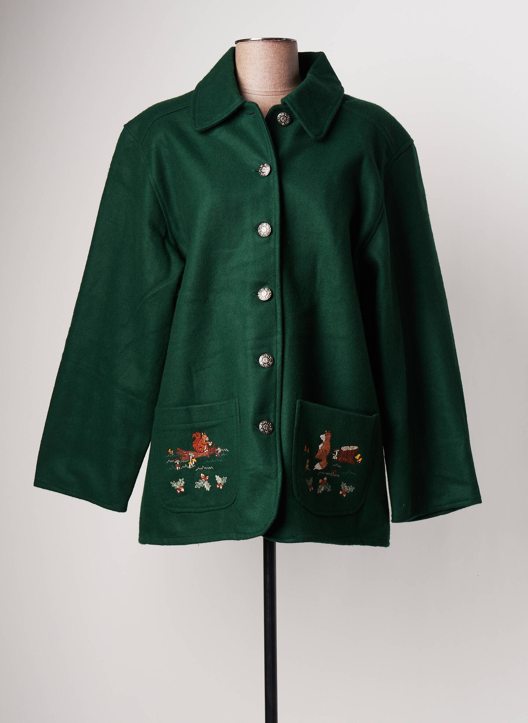 Jac Jac Manteaux Courts Femme couleur vert