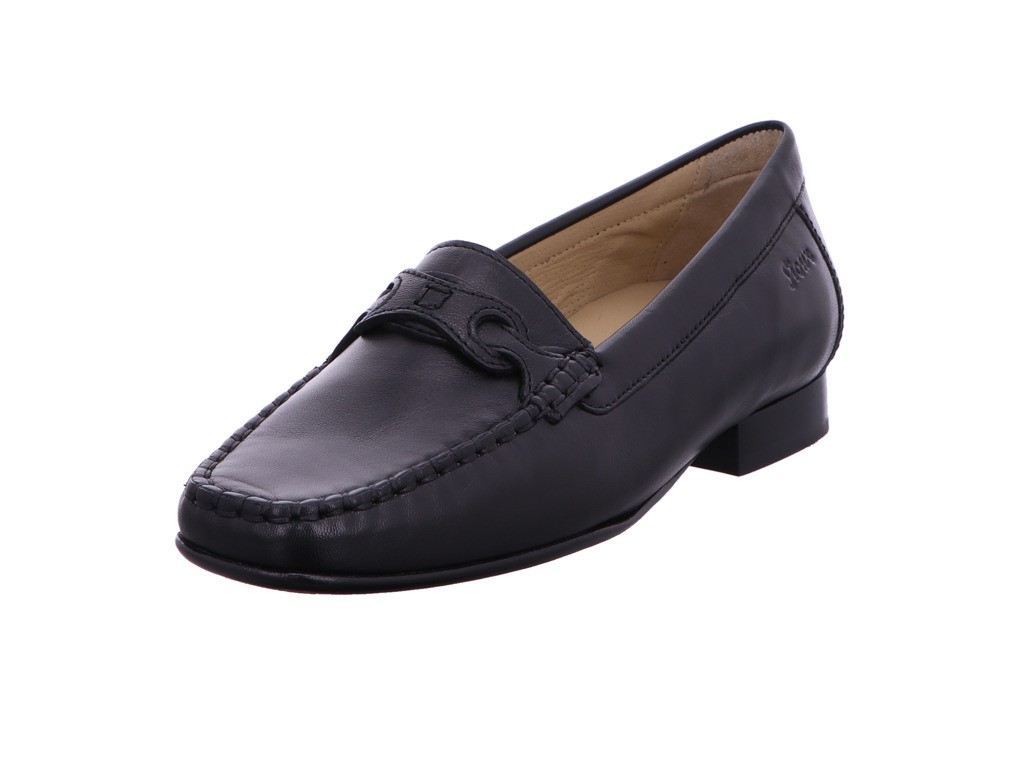 SIOUX Mokassins schwarz Mokassin Slipper