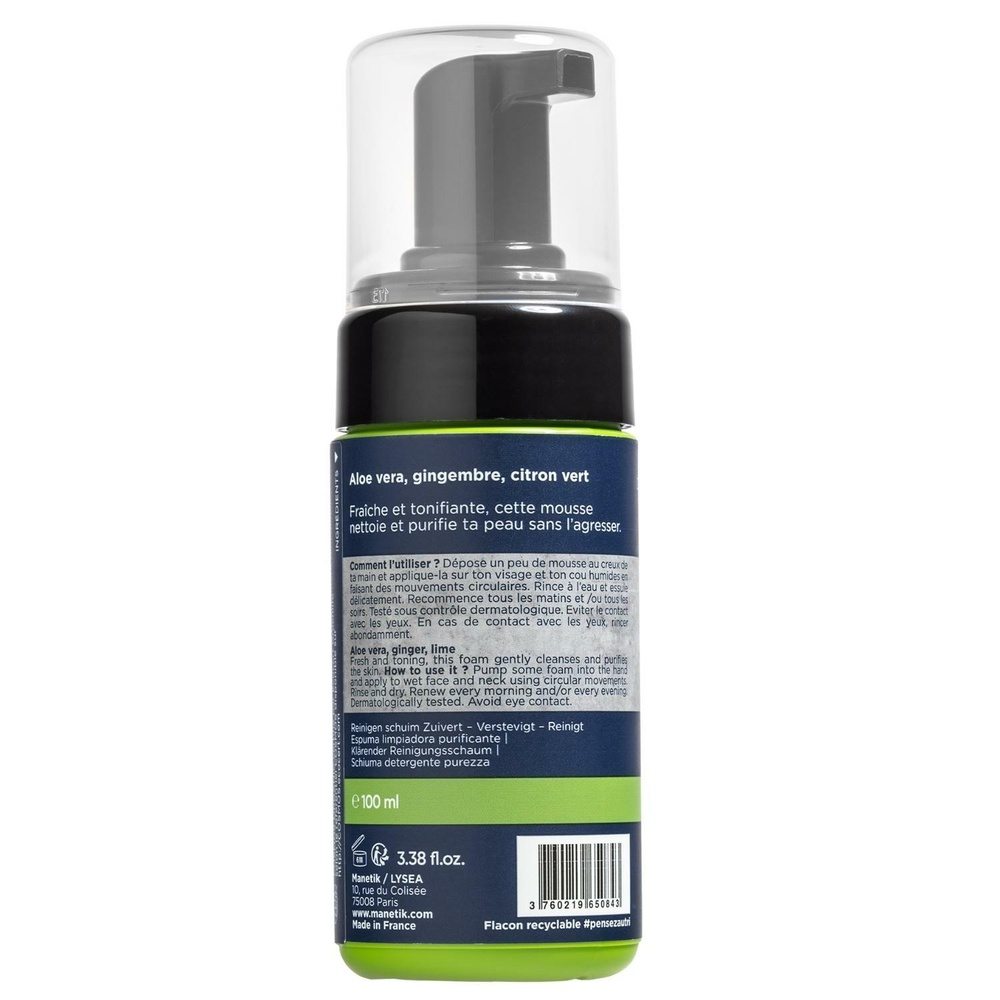 manetik PURE PLAYER Mousse Nettoyante PURE PLAYER Mousse Nettoyante