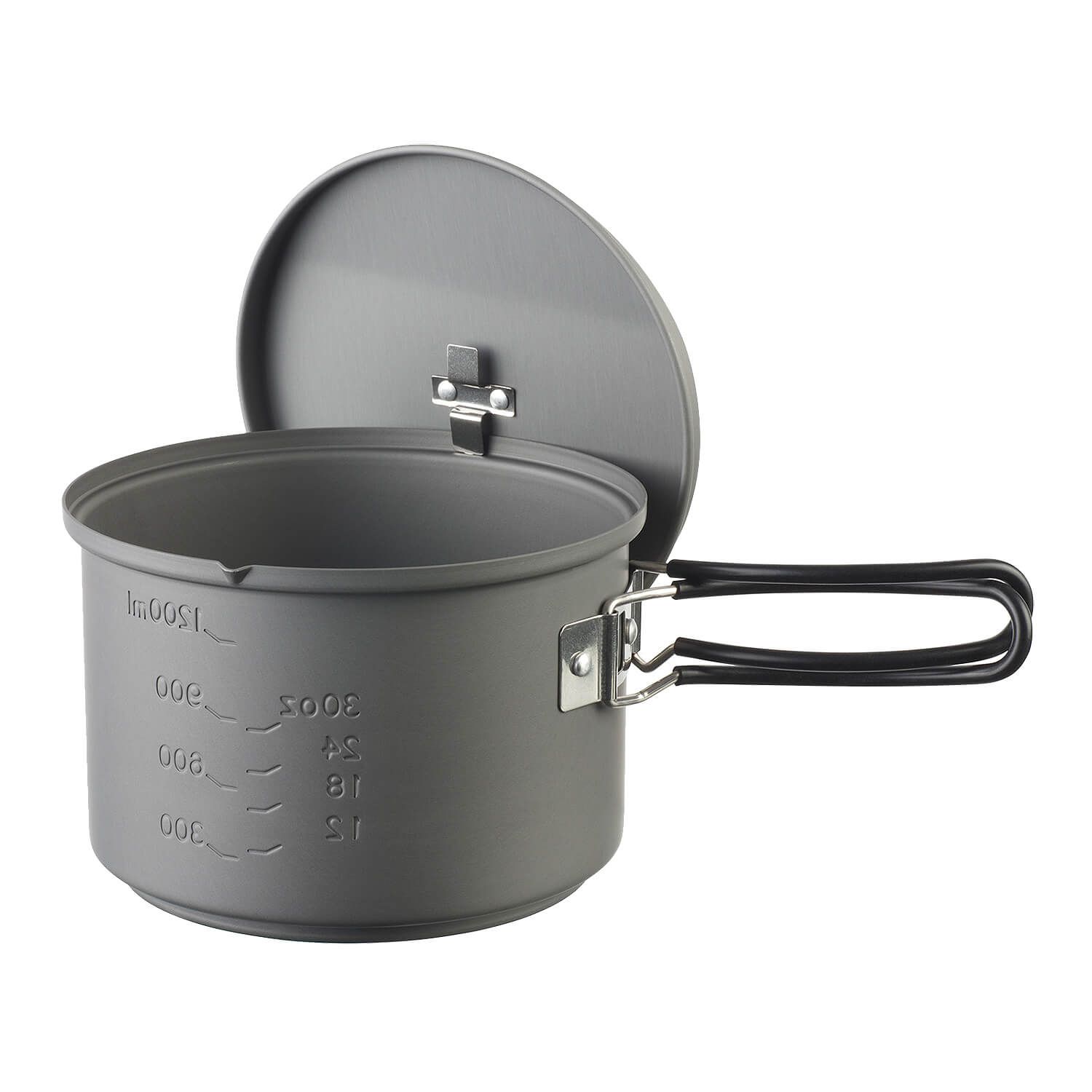 Spiritus Kochset 1500 ml Aluminium