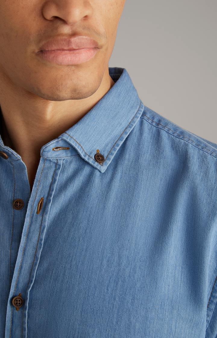 Jeanshemd Heli in Blau