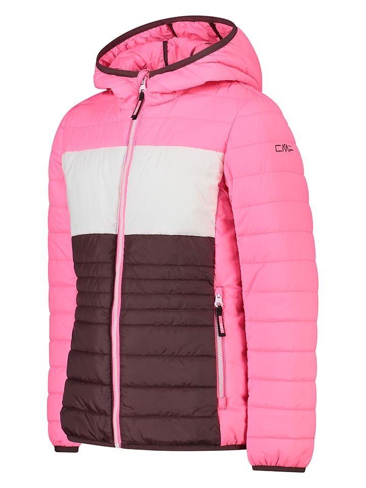 CMP Steppjacke in Pink/ Weiß/ Bordeaux günstig kaufen