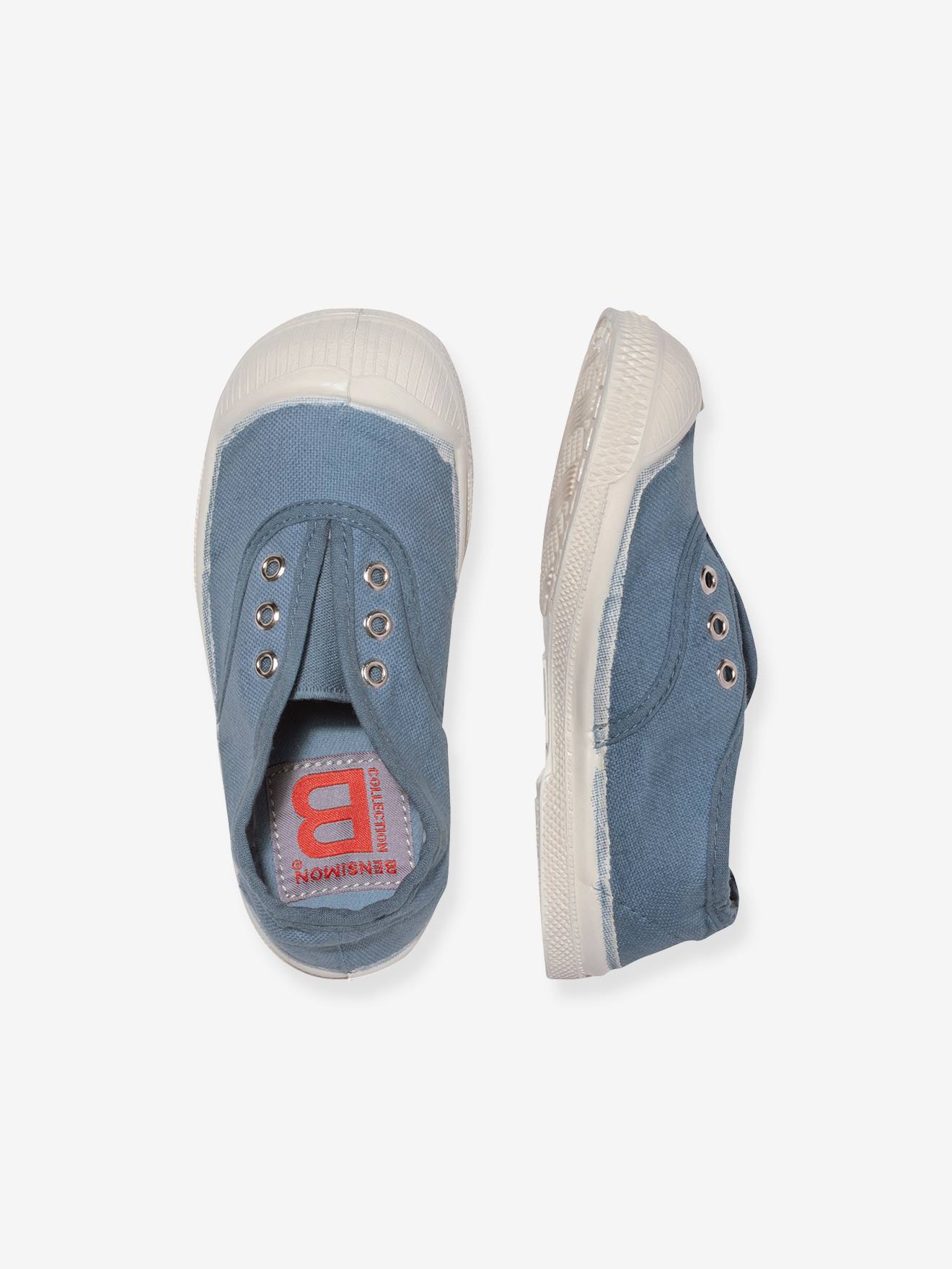 Tennis coton enfant Elly BENSIMON® kaki