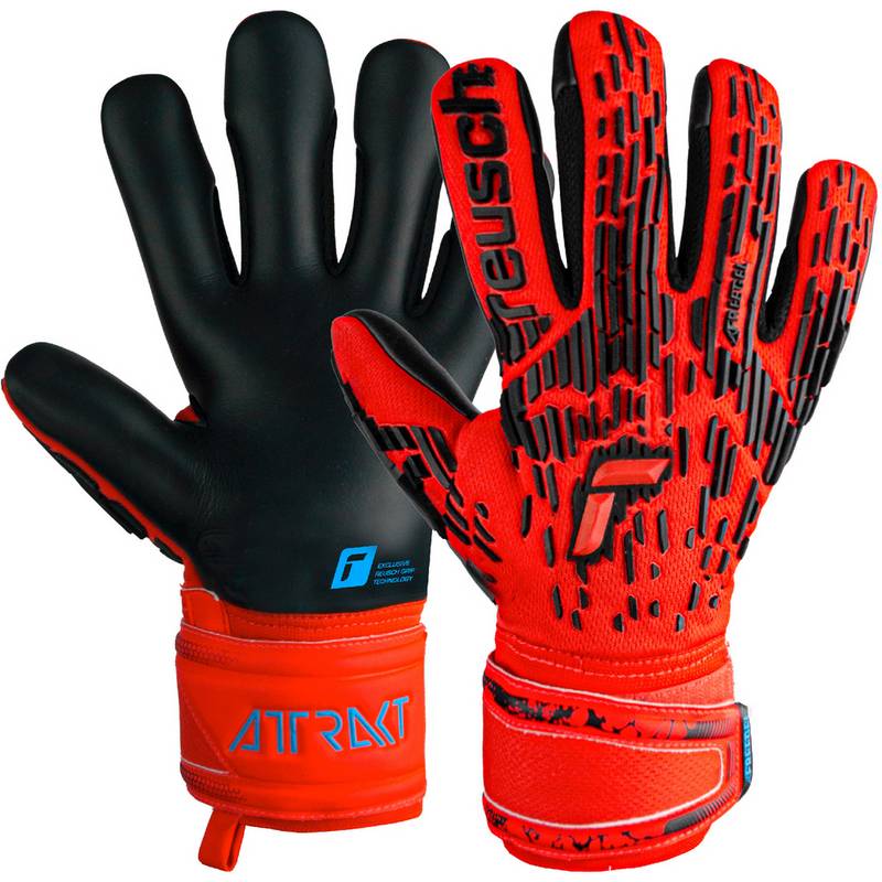 Reusch Attrakt Freegel Silver Junior Torwarthandschuhe Kinder