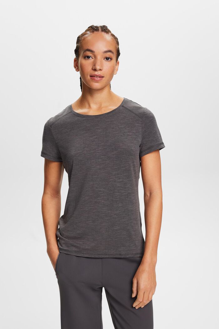 Recycelt: Active T-Shirt mit Mesh-Einsätzen