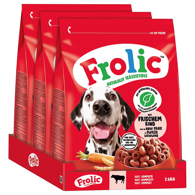 Frolic Rind, Karotten + Getreide