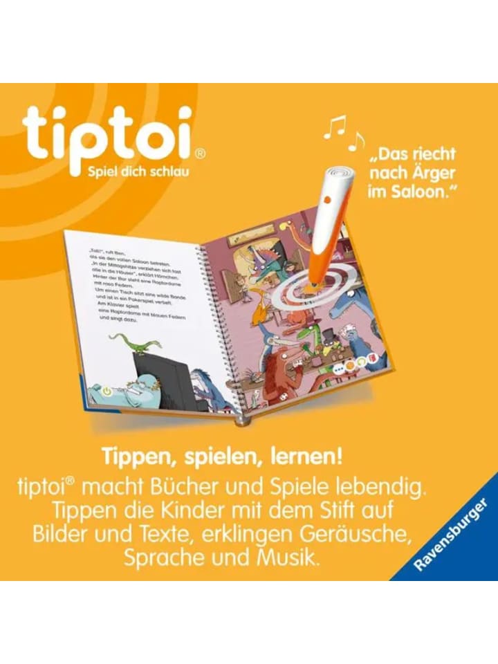 Ravensburger tiptoi® Lese-Lausch-Abenteuer - Dino-Stadt günstig kaufen onesize