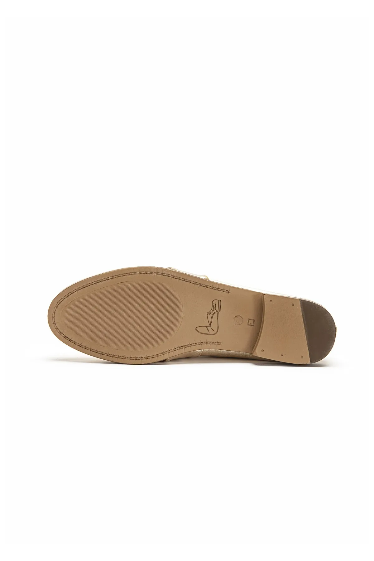 INUOVO  Flacher Schuh - Goldfarben - Blockabsatz