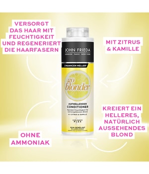 JOHN FRIEDA Go Blonder Conditioner 500 ml