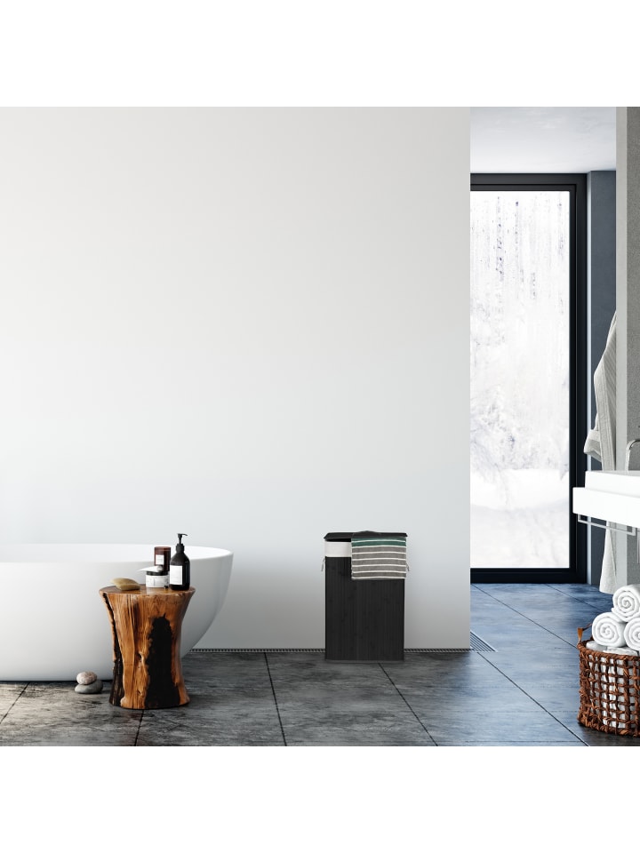 relaxdays 2x Wäschekorb in Natur/ Weiß - Je 83 l günstig kaufen onesize