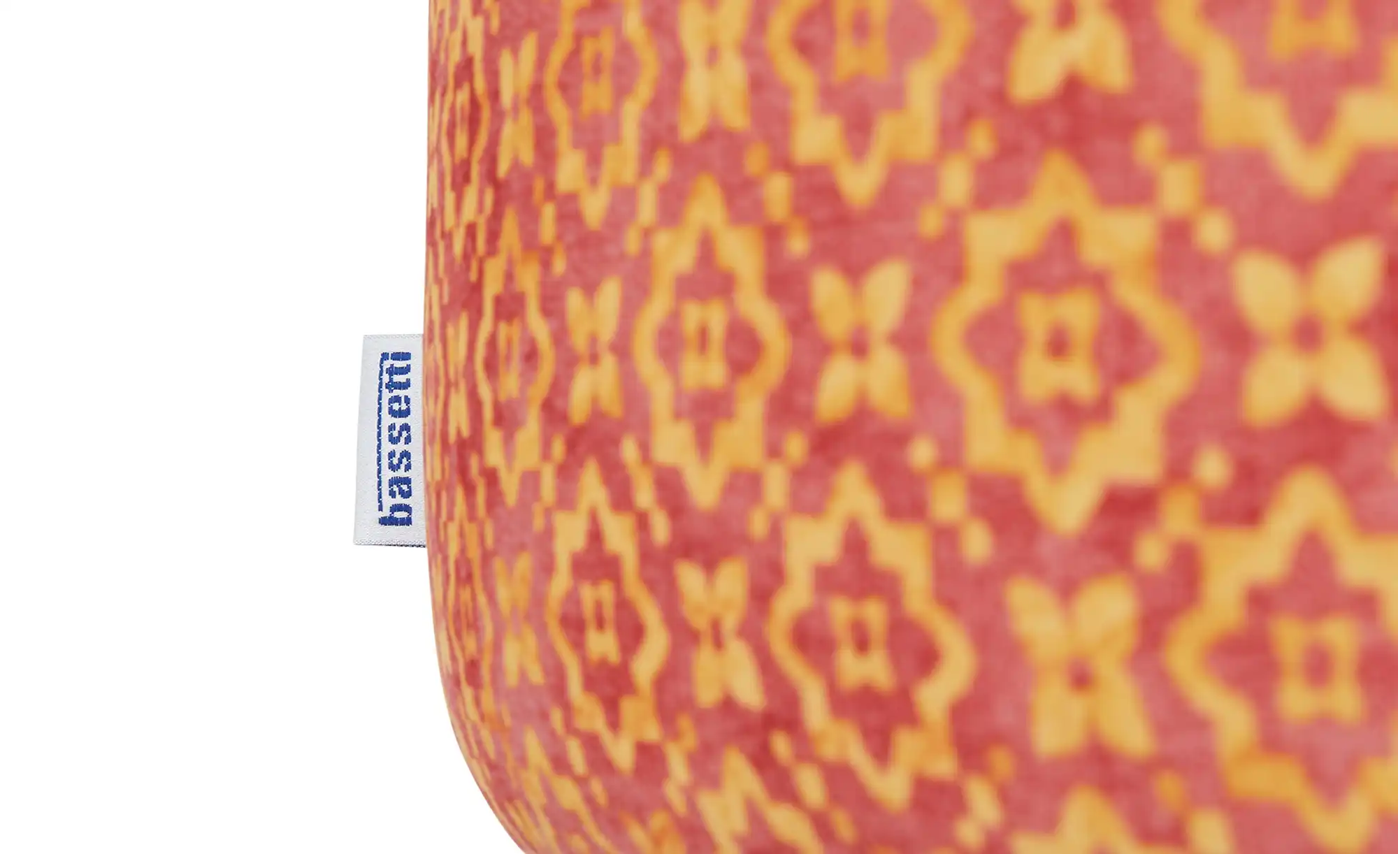bassetti by SCHRÖNO Pouf aus Velours Tino