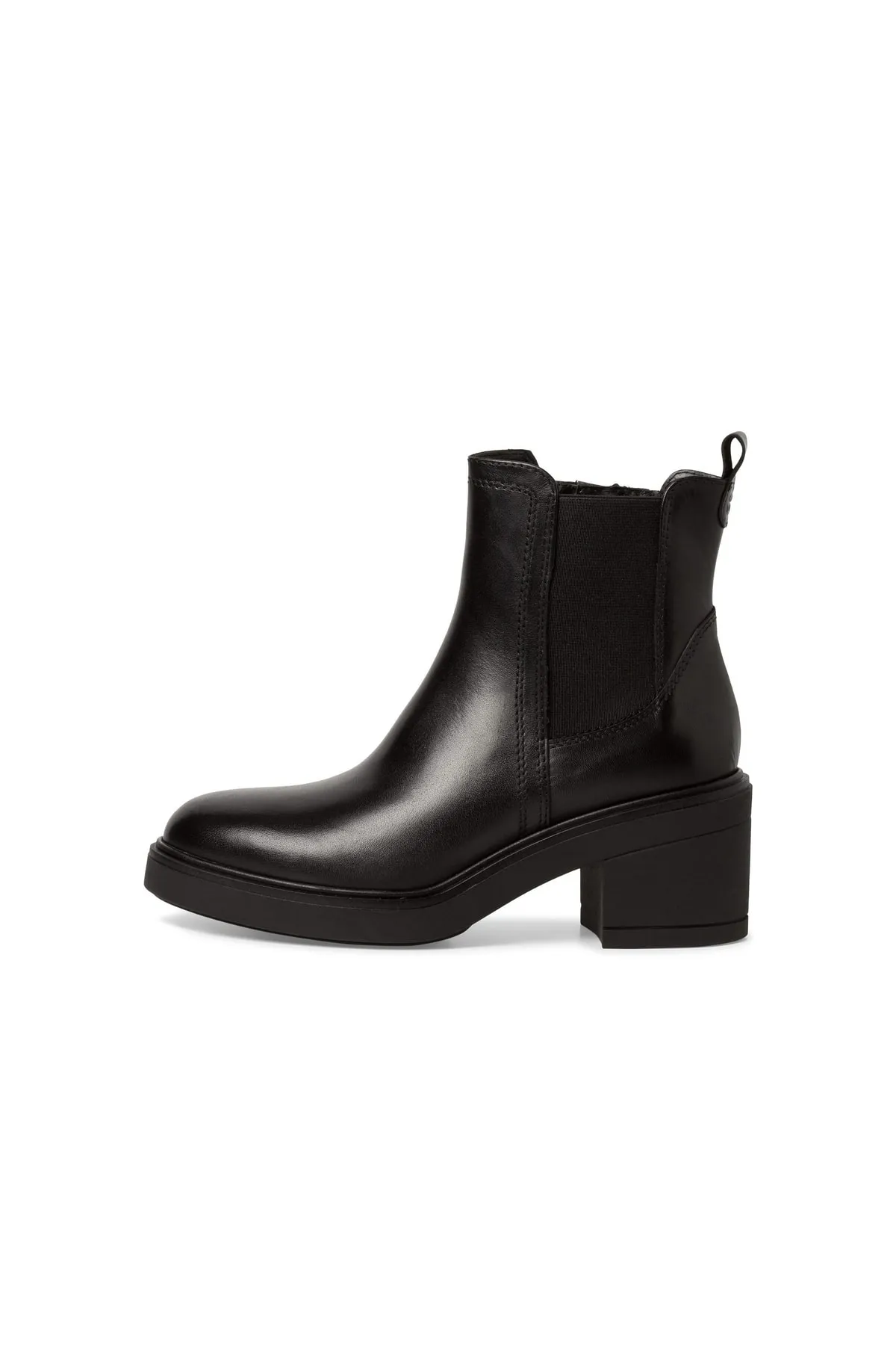 Tamaris  Stiefelette - Schwarz - Flacher Absatz