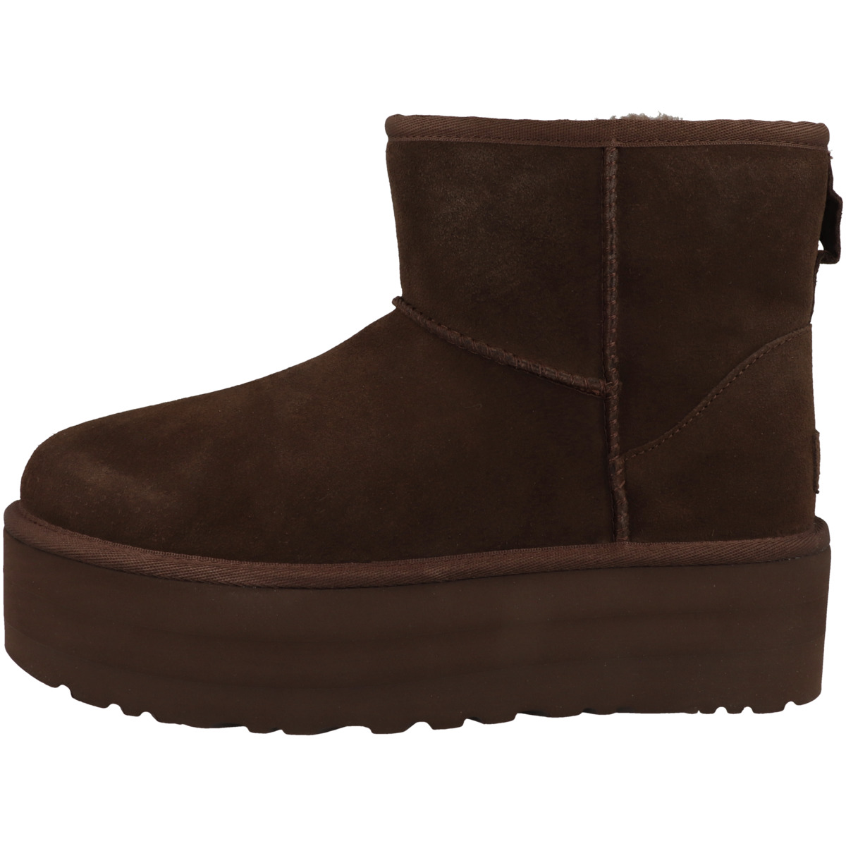 UGG Classic Mini Platform Boots dunkelbraun