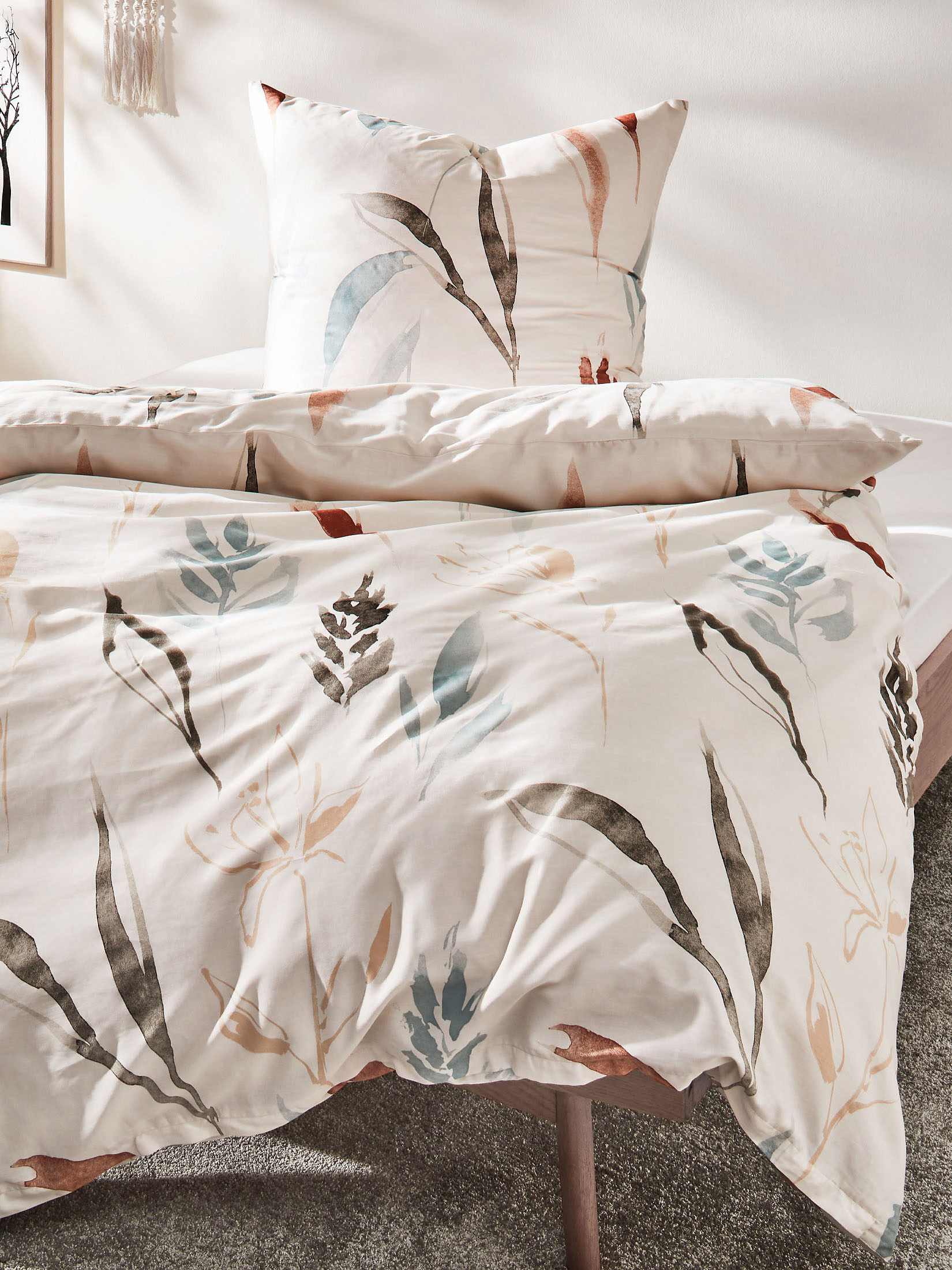 Teneri Satin-Bettwäsche, Multicolor