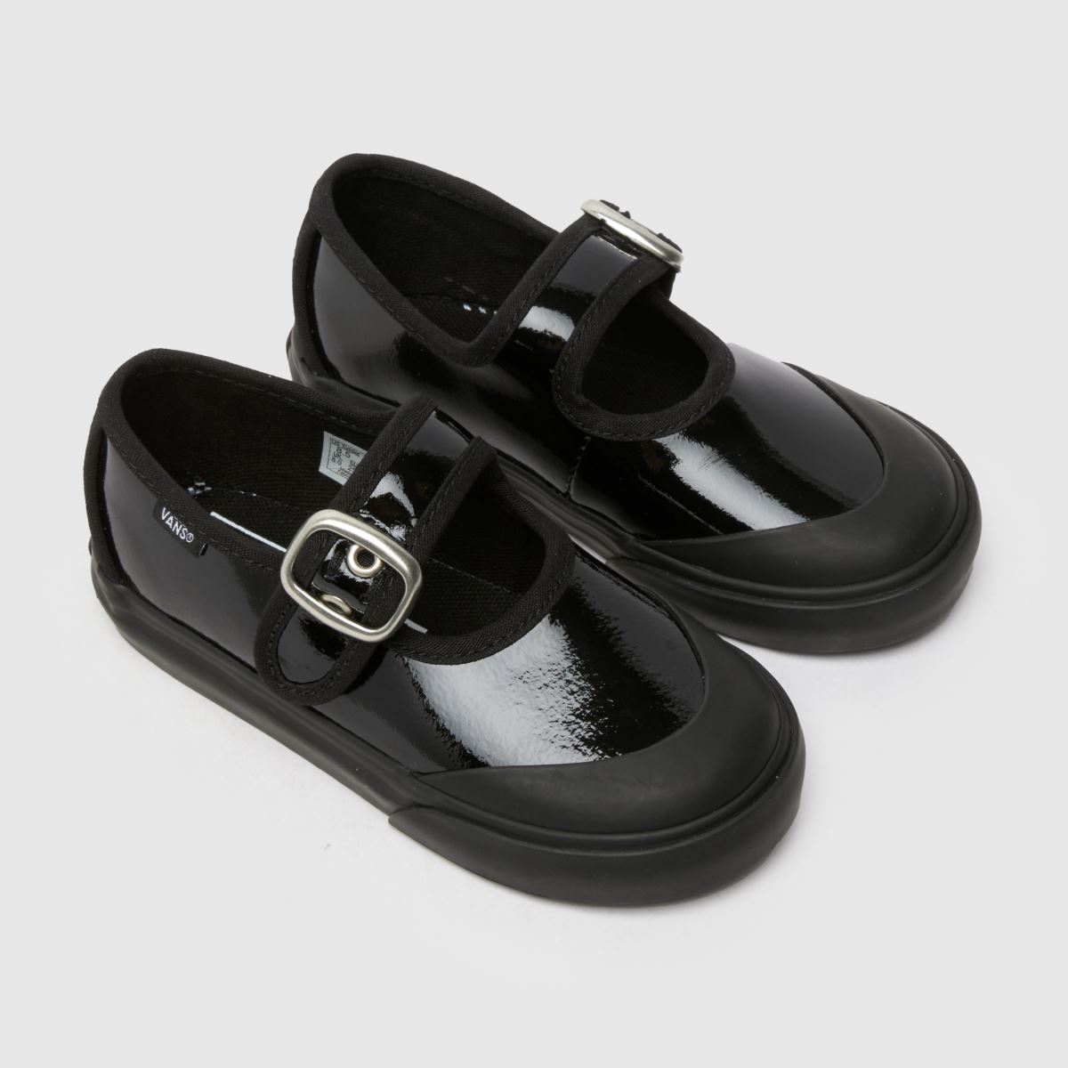 Vans svarta Mary Jane-skor för flickor